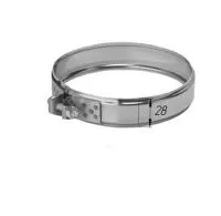 хомут феррум обжимной нерж.(430/0,5 мм), ф300 #