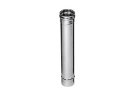 дымоход феррум нержавеющий (304/0,8 мм) ф115 l=0,5м