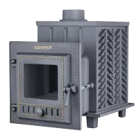 печь для бани gfs 18м зк чугунная #