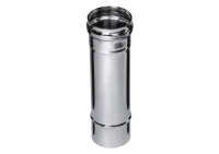 дымоход феррум нержавеющий (430/0,5 мм) ф135 l=0,25м #